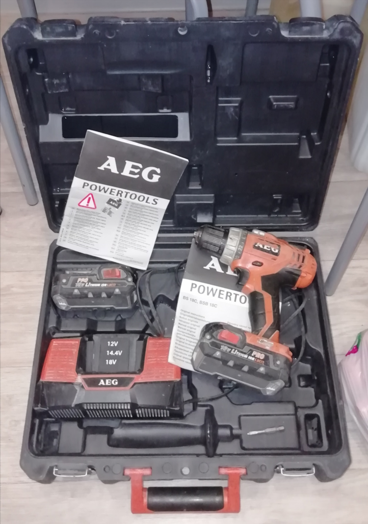 Шуруповёрт aeg 14.4